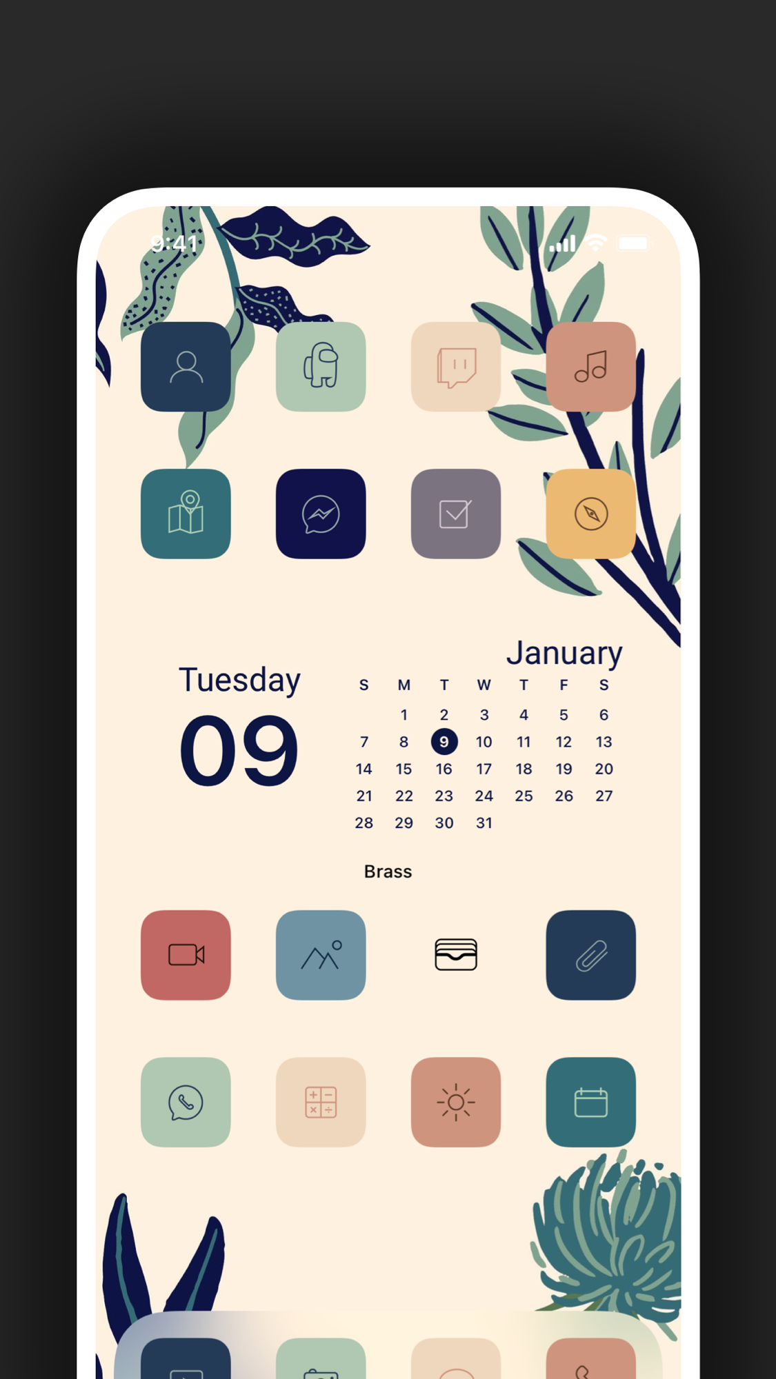 Brass - Icon Themes & Widgets screenshot