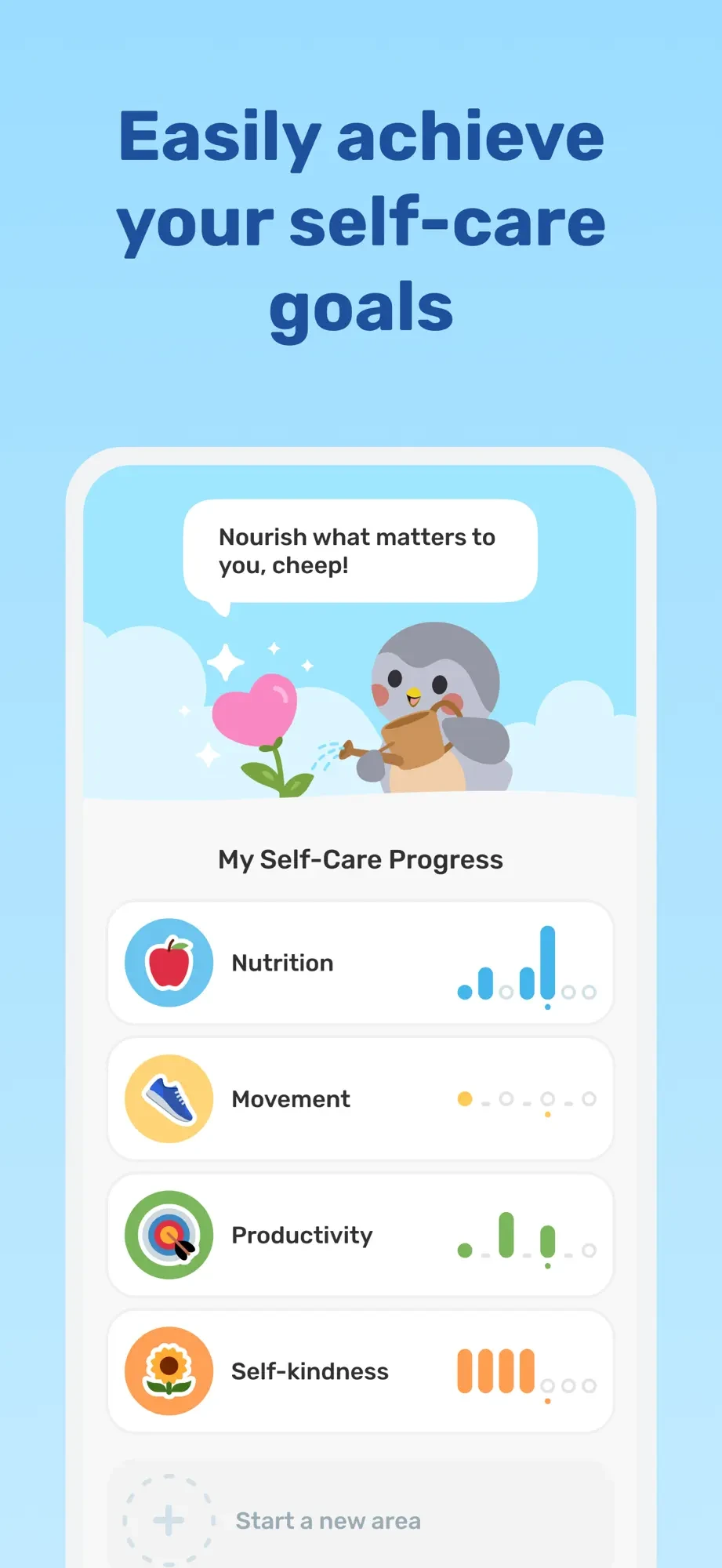 Finch: Self-Care Pet screenshot