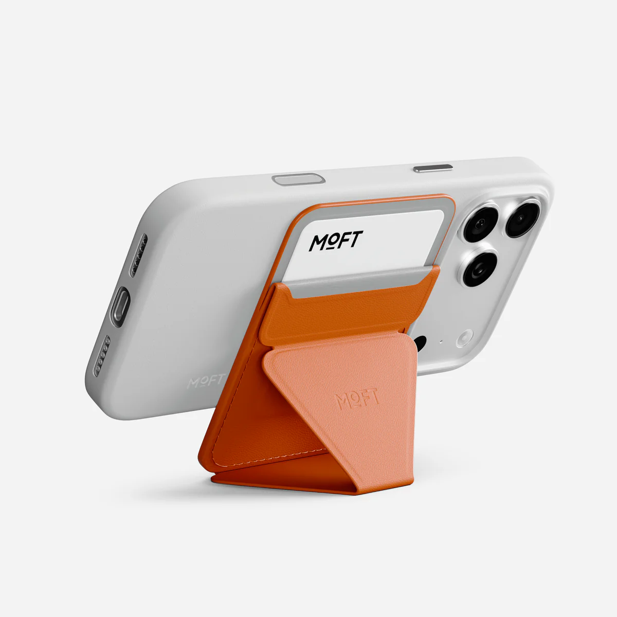 MOFT Find My wallet folds three ways