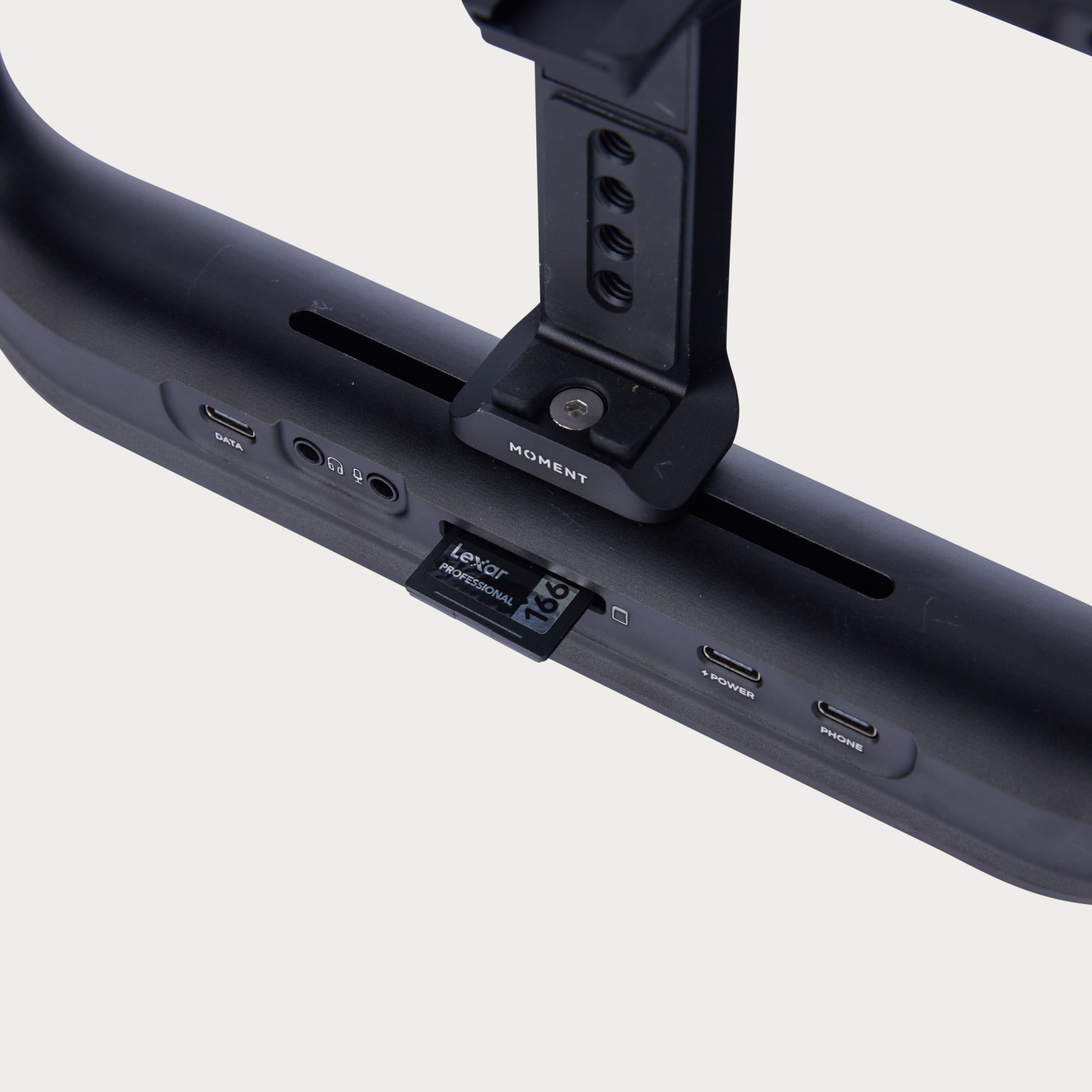 Moment SuperCage wires an iPhone film rig through one port