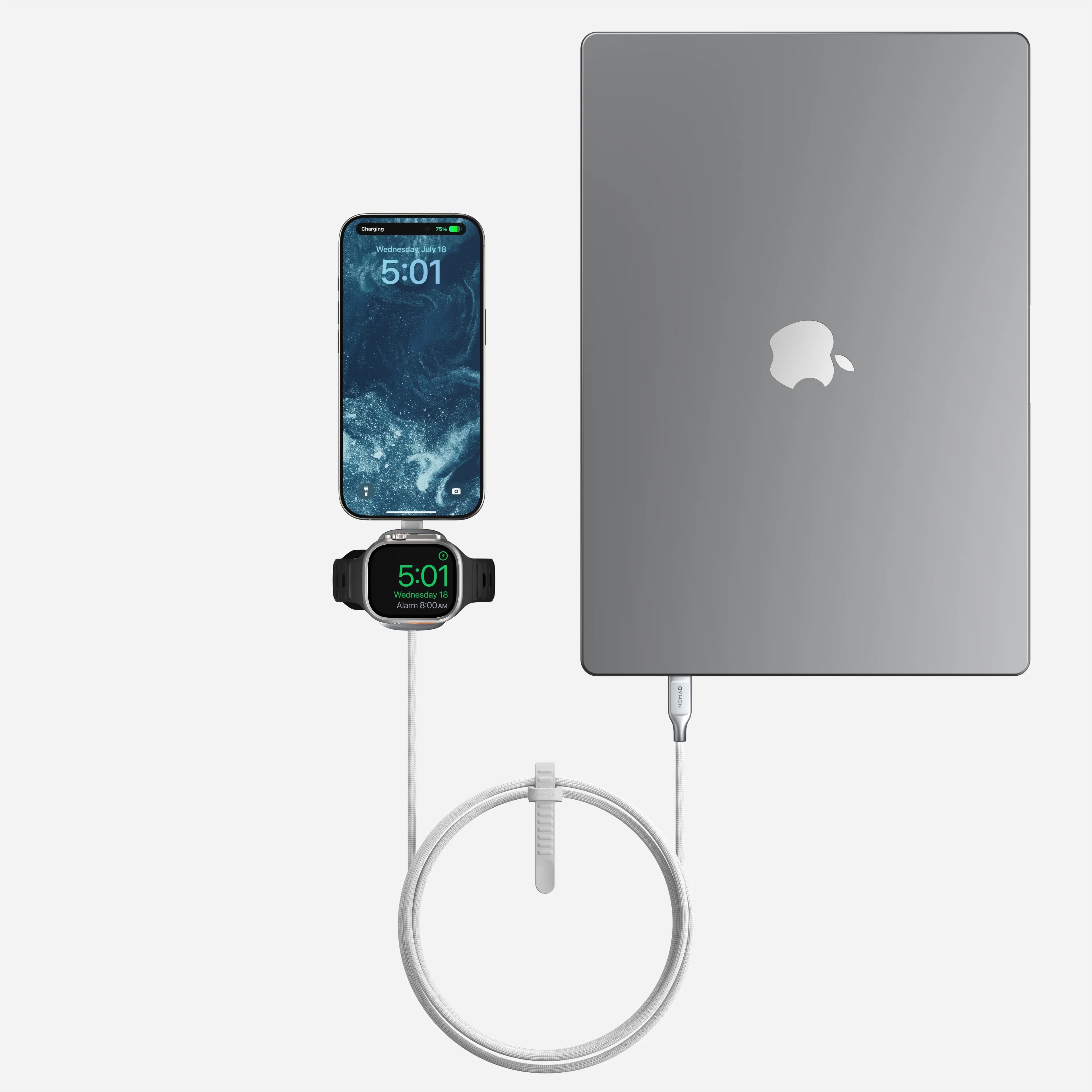 Nomad grows an Apple Watch puck into a 100W cable