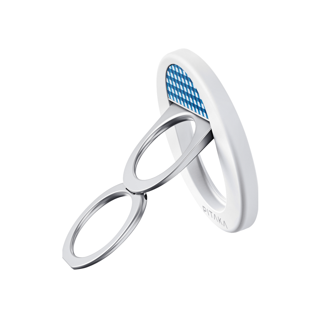 Pitaka's MagEZ Grip is a slim MagSafe ring in aramid fiber