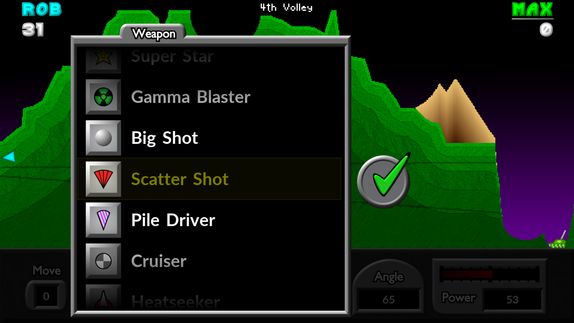 Pocket Tanks screenshot