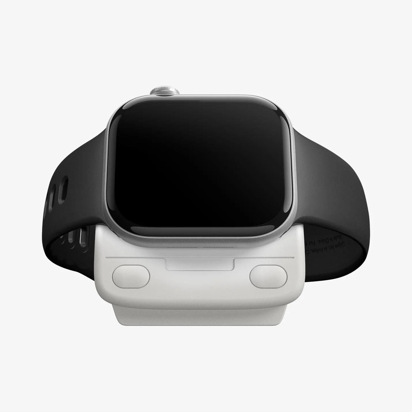 The iMac G3 returns as Spigen's Apple Watch charger stand