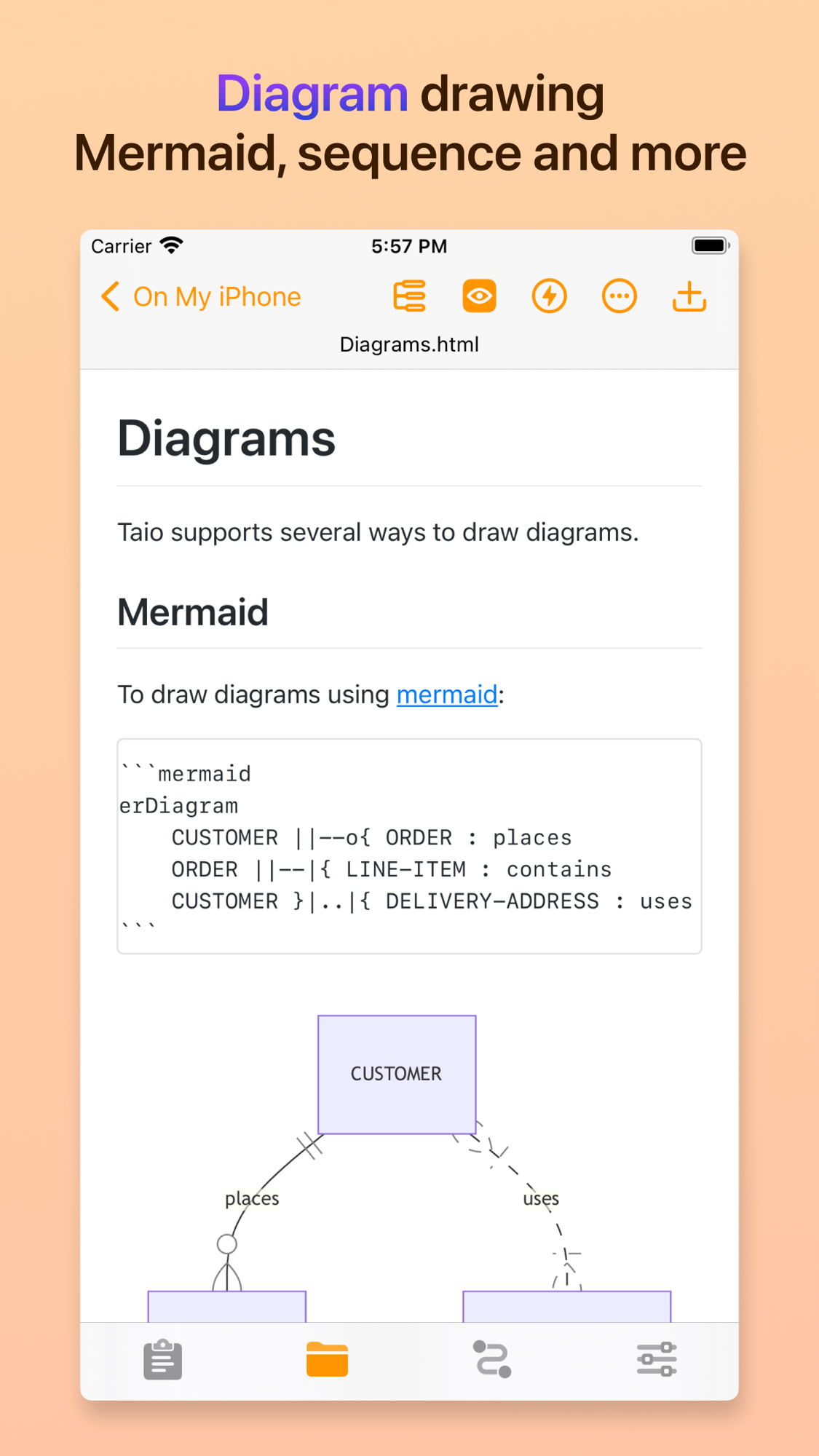 Taio - Markdown & Text Actions screenshot