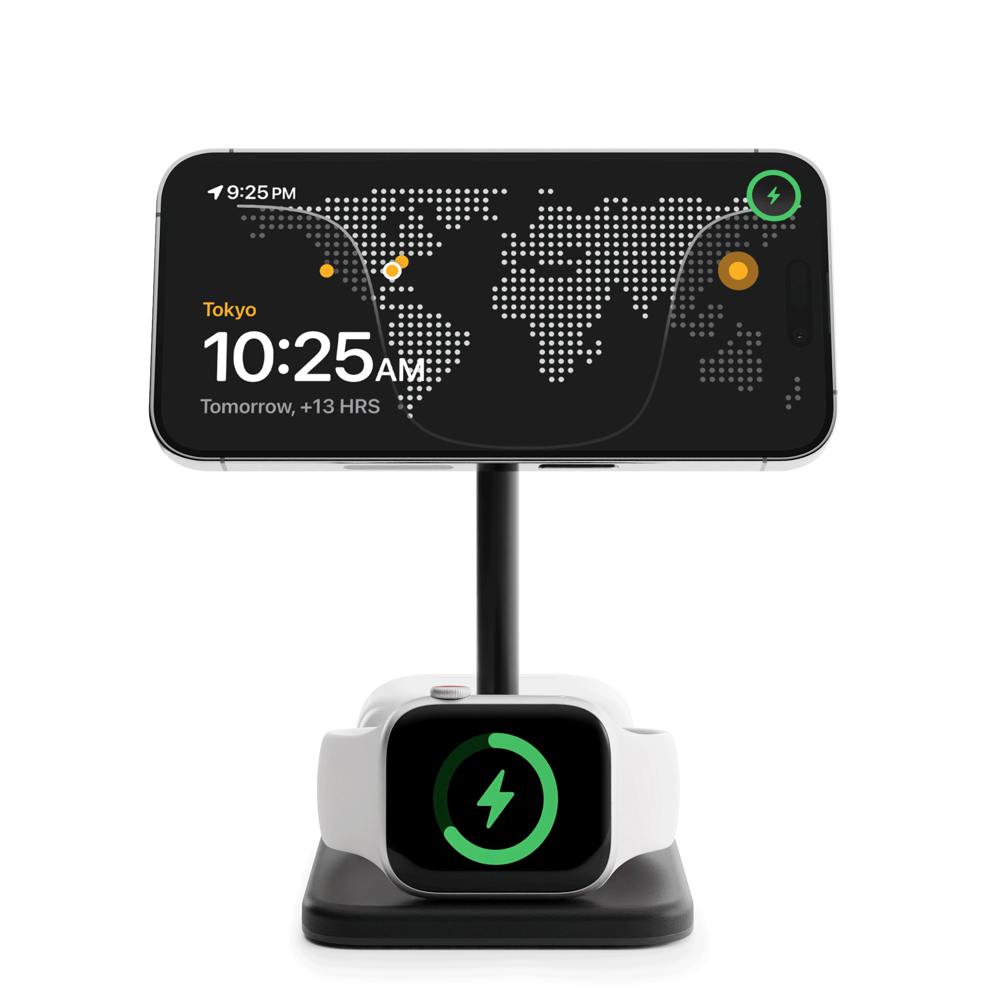 Twelve South HiRise 3 Deluxe tilts MagSafe for StandBy