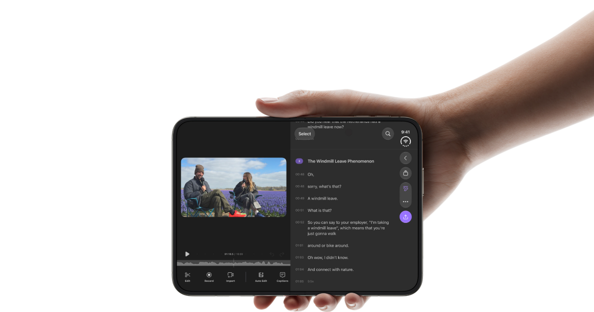 iPhone Duo App UI