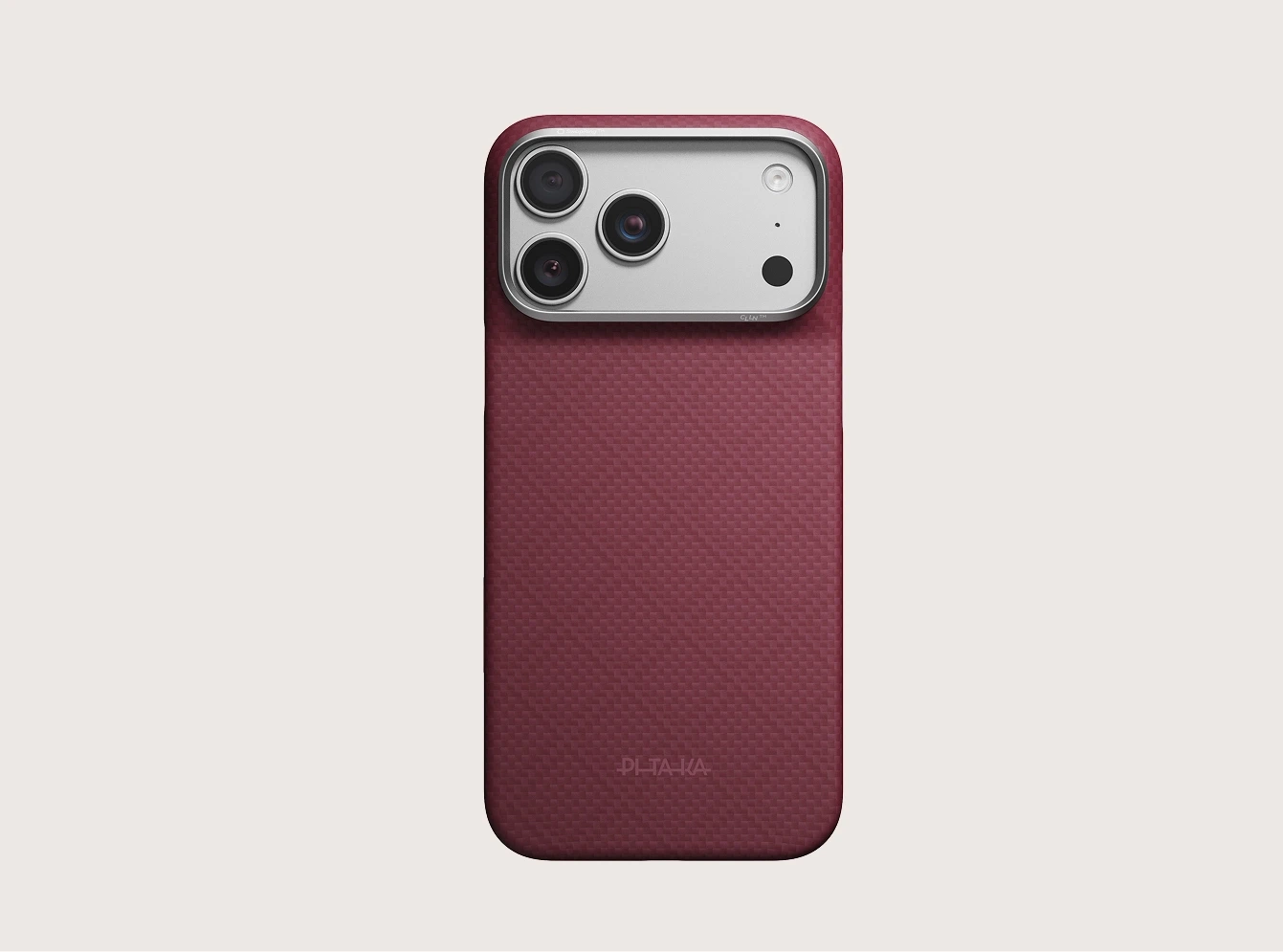03 | Burgundy Argyle phone case