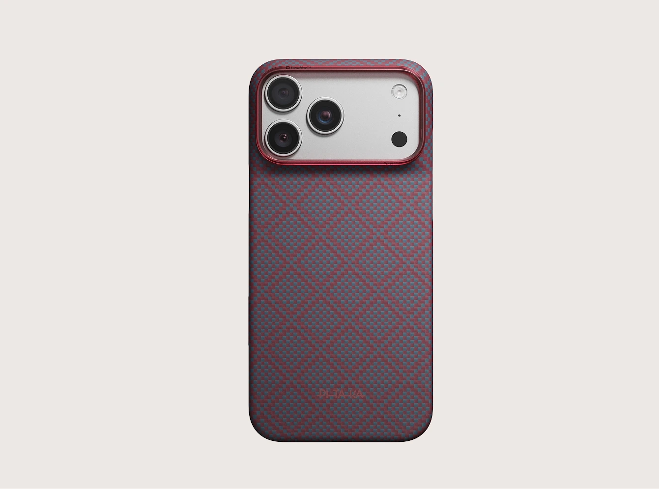 04 | Blue's Red Argyle phone case