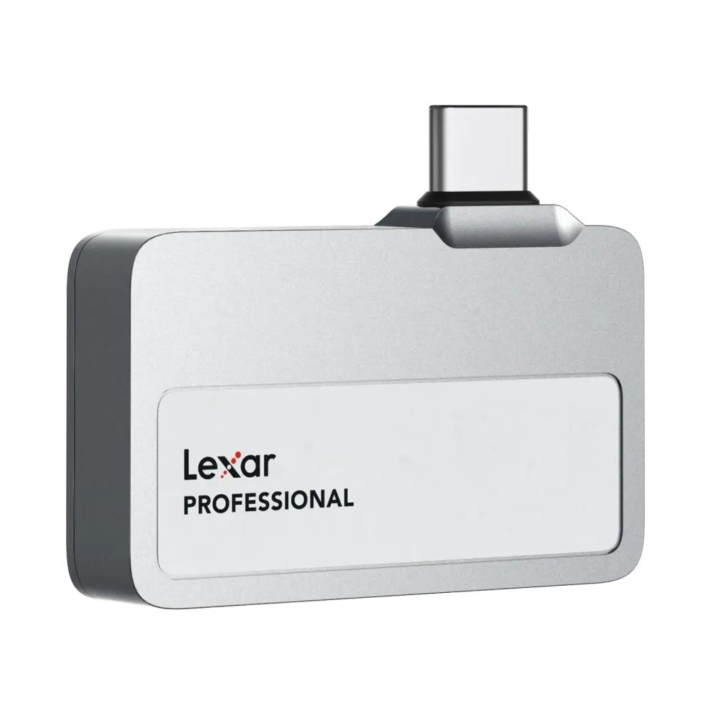Lexar Professional Go weighs 13 grams and skips the cable