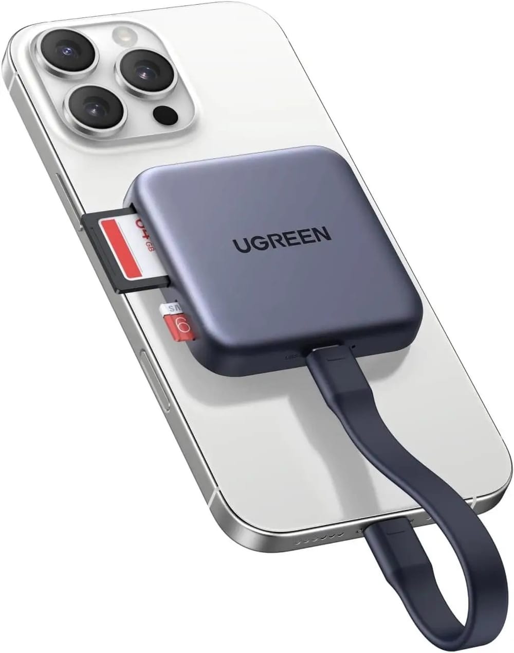 UGREEN CM898 sticks an SD card reader to the iPhone