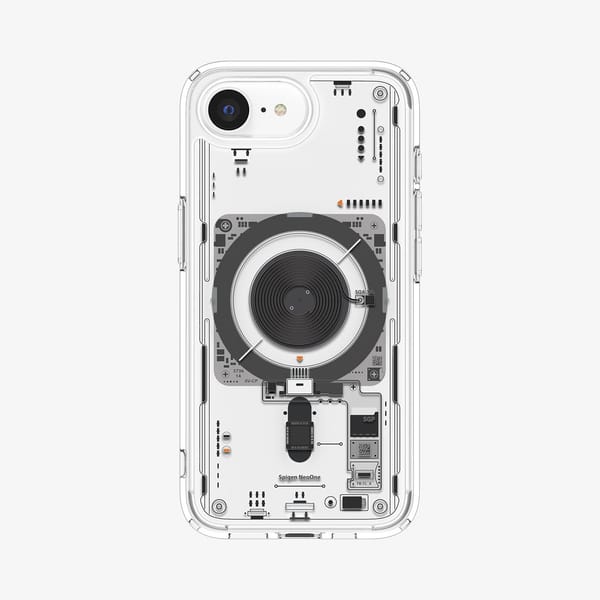 Spigen Neo One for iPhone 17e makes teardown art the design