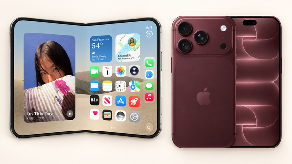 iPhone Duo trades the 8x telephoto for a 7.6-inch screen