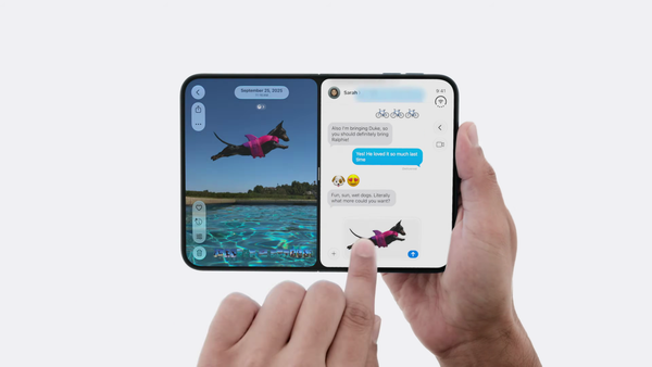 The iPhone Duo gets the split screen the iPad lost
