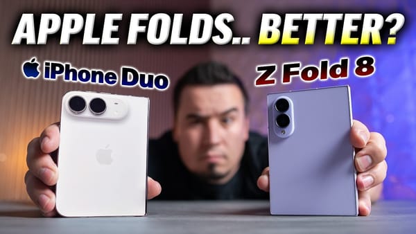 iPhone Duo vs Z Fold 8: dust-tight body, two-app limit