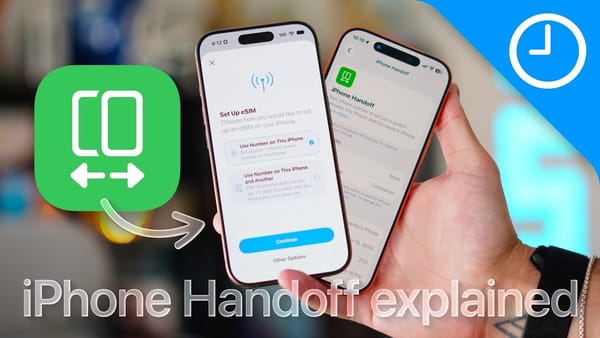iPhone Handoff follows whichever iPhone you pick up