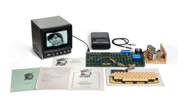 Hatfield Apple-1 with a Jobs letter sets an auction record