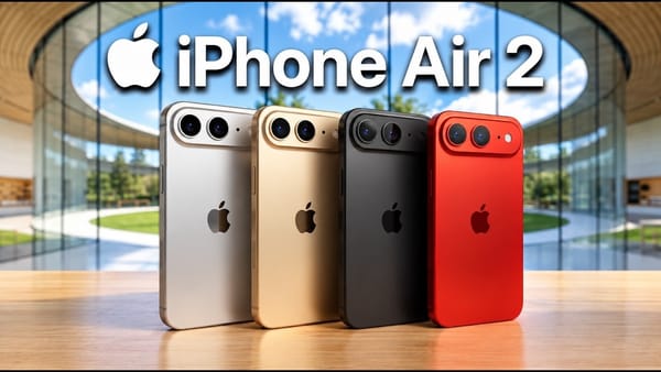 iPhone Air 2 rumors add an ultra-wide and a bigger battery
