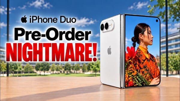 iPhone Duo pre-orders slipped to January in 40 minutes