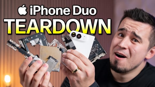 iPhone Duo teardown finds its matte screen is a film