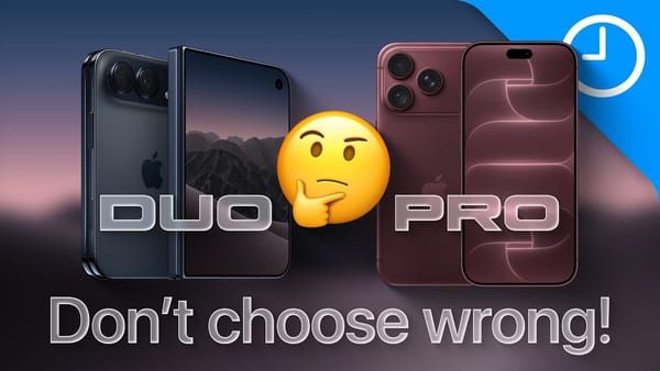 iPhone Duo vs 18 Pro Max: watch on one, shoot on the other
