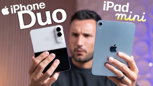 iPhone Duo vs iPad mini 7: the fold wins screen and speed