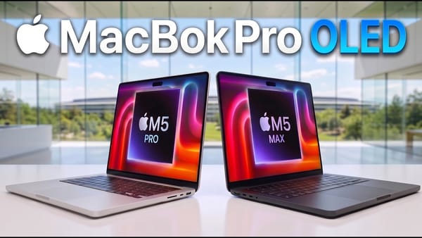 OLED MacBook Pro may add cellular and keep M5 chips