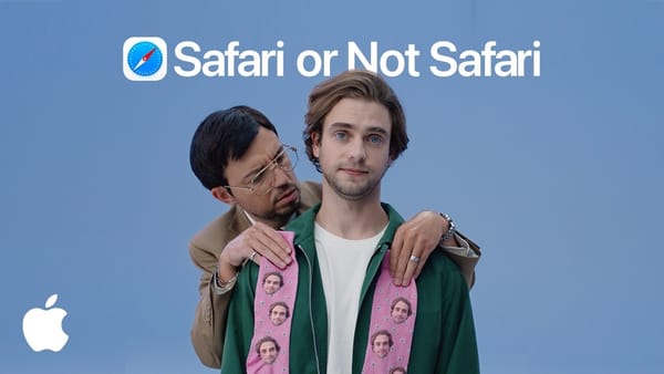 Safari ad sells Intelligent Tracking Prevention with socks